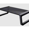 TRUST MONTA GLASS MONITOR STAND BLK 