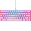 Glorious PC Gaming Race Tastatura mecanica gaming RGB GMMK 2 Compact, Fox Linear Switches, USB-C, US layout, Roz 