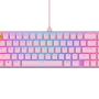 Glorious PC Gaming Race Tastatura mecanica gaming RGB GMMK 2 Compact, Fox Linear Switches, USB-C, US layout, Roz 