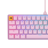 Glorious PC Gaming Race Tastatura mecanica gaming RGB GMMK 2 Compact, Fox Linear Switches, USB-C, US layout, Roz 