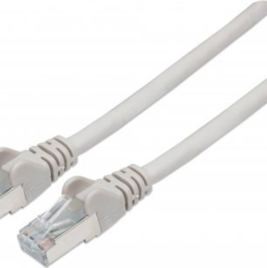 PATCH CORD FTP INTELLINET Cat6, LSZH, cupru-aluminiu, 5 m, alb, AWG28, ecranat 