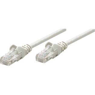 PATCH CORD UTP INTELLINET Cat6, cupru-aluminiu, 5 m, alb, AWG26, 