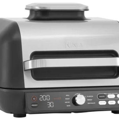 Gratar electric Foodi MAX PRO  AG651EU, functie friteuza aer cald, 2460W, 3.78l, negru 