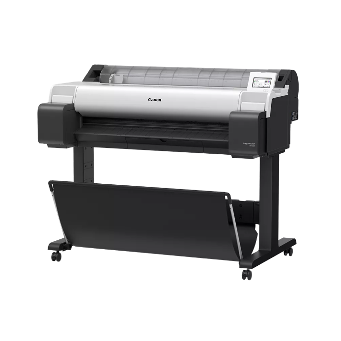 Plotter Inkjet Color Canon IPf TM-340 , A0, Functii: Impr.|Cutter, Viteza de Print Mono: 1.9ppm, Viteza de Print color: 1.9ppm, Conectiv:USB|Ret, Duplex:Nu, ADF:Nu(Timbru Verde 60lei) 