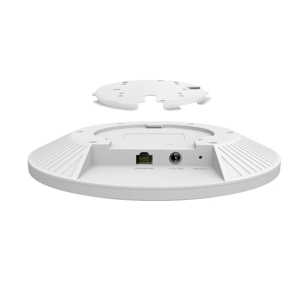 ACCESS POINT TP-LINK wireless AX6000 Mbps Ultra Range,dual band,1 port 2.5 Gigabit,8 antene interne,IEEE802.3at PoE+, WiFi 6,de tavan/perete,(fara adaptor DC) 