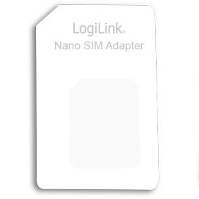 ADAPTOR LOGILINK pt. SIM, de la nano SIM, la standard SIM 