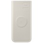 Baterie externa 2 x USB Type C, 10000 mAh, 25W, Wireless Bej 