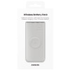 Baterie externa 2 x USB Type C, 10000 mAh, 25W, Wireless Bej 