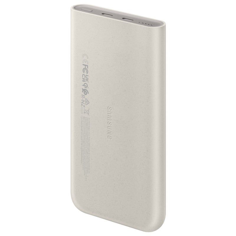 Baterie externa 2 x USB Type C, 10000 mAh, 25W, Wireless Bej 