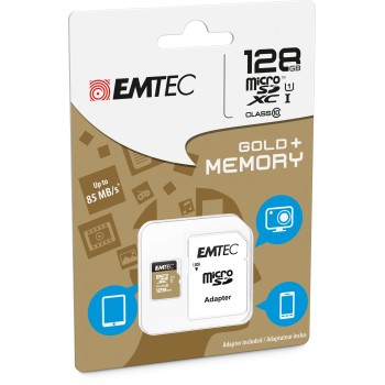 Card memorie Gold Elite 128 GB microSDHC, Memory Card (Class 10 UHS-I (D1)) 