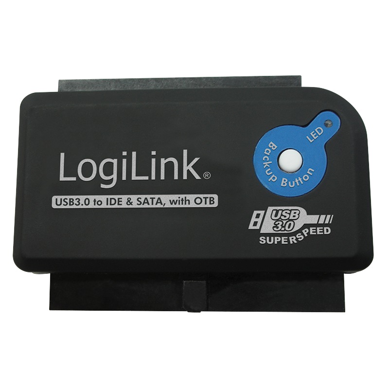 ADAPTOR USB LOGILINK, USB 3.0 (T) la IDE (M) ori S-ATA (M), adaptor USB la unitati 2.5