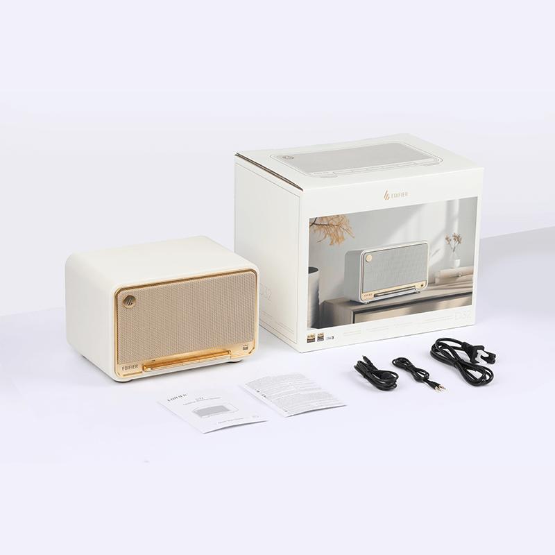 BOXE EDIFIER desktop bluetooth, RMS: 60W (2 x 15W, 1 x 30W), Bluetooth 5.3, AUX, Wi-Fi, USB-C, white, 