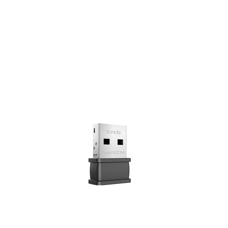 ADAPTOR RETEA Tenda AX300, extern wireless 2.4 GHz, USB 2.0 port,300 Mbps, antena interna x 1, 