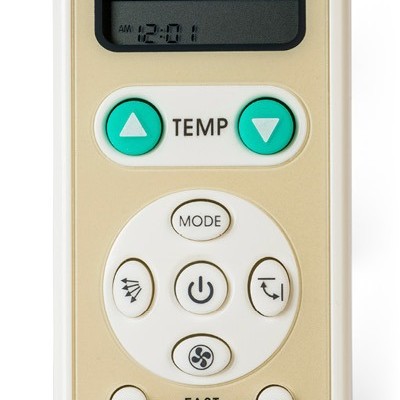 TELECOMANDA UNIVERSALA Superior, compatibila cu majoritatea modelelor de aer conditionat aflate pe piata, display luminat, bateriile (2 x AAA) nu sunt incluse, alb 