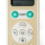 TELECOMANDA UNIVERSALA Superior, compatibila cu majoritatea modelelor de aer conditionat aflate pe piata, display luminat, bateriile (2 x AAA) nu sunt incluse, alb 