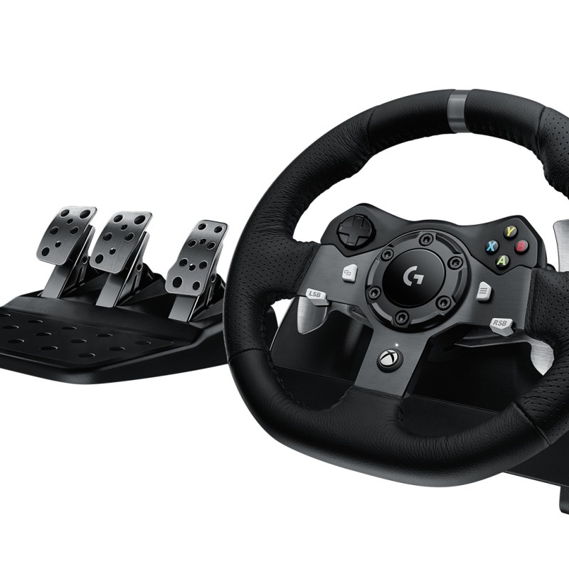 VOLAN LOGITECH cu vibratie, (PC/Xbox), Driving Force G920, USB 