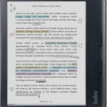 Kobo Libra Colour e-Book Reader|E Ink touchscreen 7 inch|1680xxxx1264|32GB|1GHz|0.215kg|Wireless|Comfort Light PRO|IPX8 - up to 60 mins in 2 metres of water|Bk 