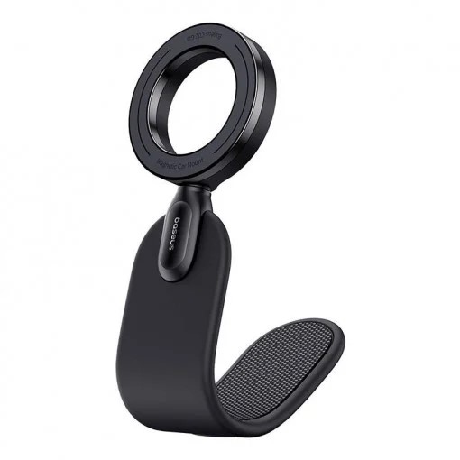 SUPORT AUTO Baseus C02 Go Series Magnetic pt. SmartPhone, fixare parbriz sau bord prin lipire, negru 