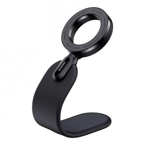 SUPORT AUTO Baseus C02 Go Series Magnetic pt. SmartPhone, fixare parbriz sau bord prin lipire, negru 