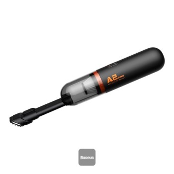 ASPIRATOR de mana Baseus A2 Pro, putere aspirare 6000pa, timp incarcare 3 ore, filtru HEPA, cablu inclus Type-C la USB, negru 