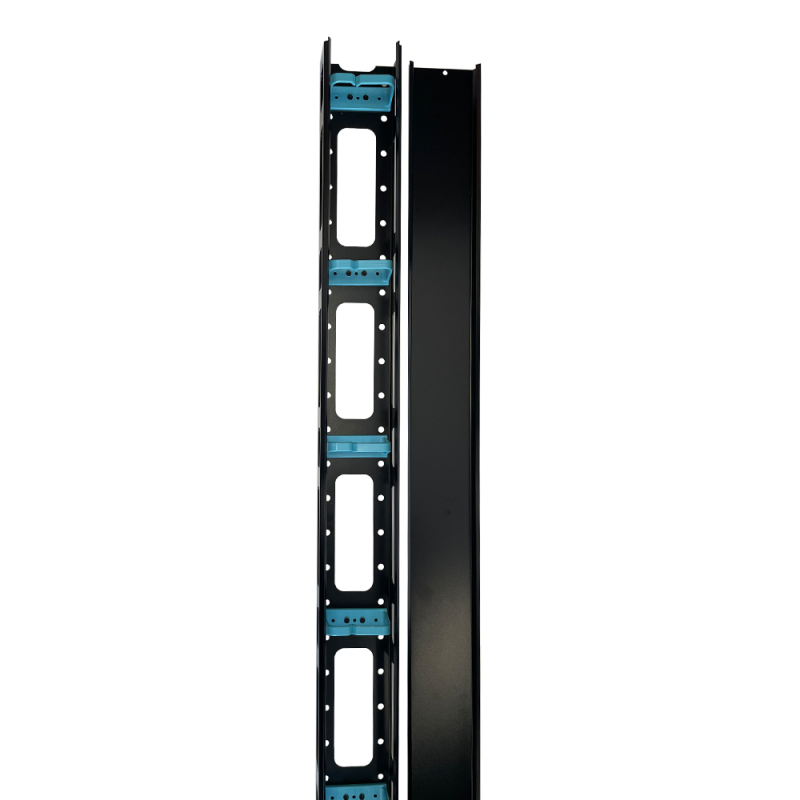 Set doua organizatoare verticale de cabluri pentru Rack 32U, Eco Xcab 