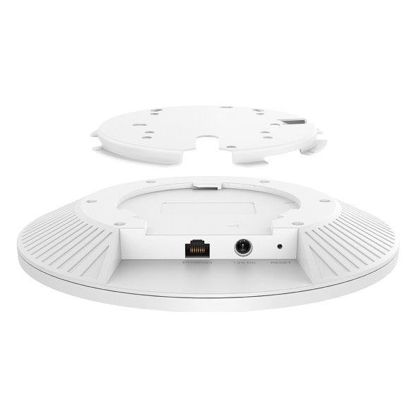 ACCESS POINT TP-LINK wireless Wi-Fi 7 Tri-Band BE11000 Mbps, cu 1× Port 2.5G, 6 antene interne, IEEE802.3at PoE, WiFi 7, montare pe tavan/perete 
