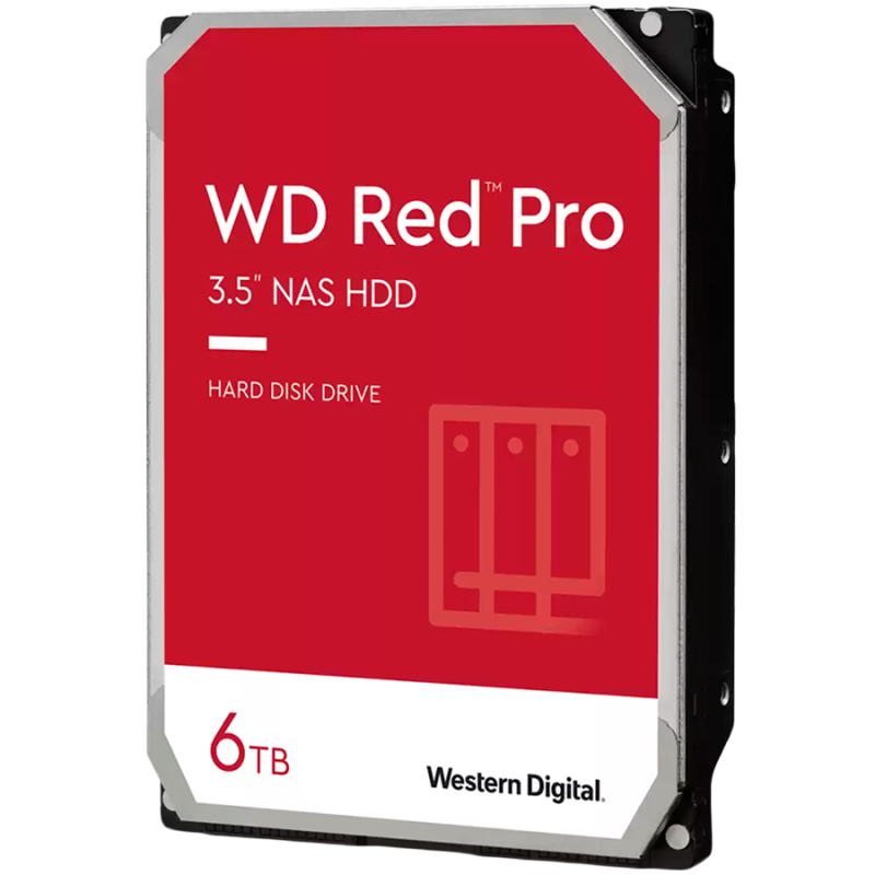 WD Red Pro 6TB 6Gb/s SATA HDD 3.5inch 