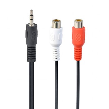 CABLU audio GEMBIRD Splitter (3.5 jack to 2 x stereo socket), 20cm 