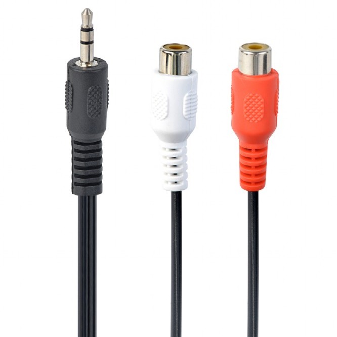 CABLU audio GEMBIRD Splitter (3.5 jack to 2 x stereo socket), 20cm 