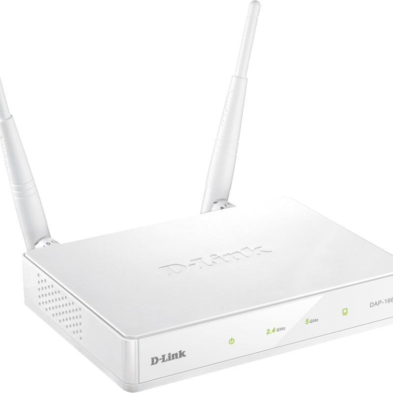 ACCESS POINT D-LINK wireless 1200Mbps, Gigabit, 2 antene externe, Dual Band AC1200, 2.4GHz/5GHz wireless, 