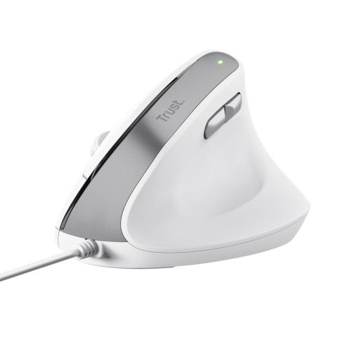 TRUST BAYO II ERGONOMIC MOUSE WHT 
