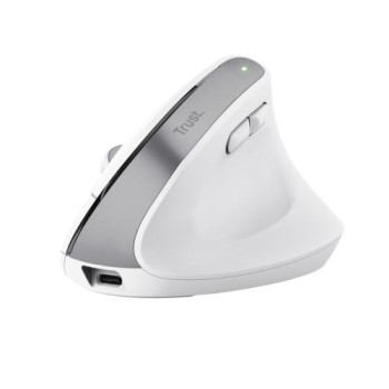 TRUST BAYO+ ERGONOMIC WIRELESS MOUSE WHT 