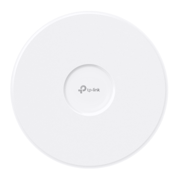 ACCESS POINT TP-LINK wireless Wi-Fi 7 Tri-Band BE19000 Mbps, cu 2× Port 10G, 12 antene interne, 802.3bt PoE++, WiFi 7, montare pe tavan/perete (fara adaptor DC in pachet) 