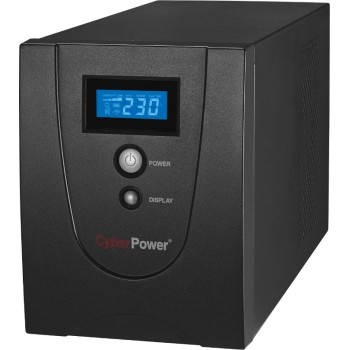 UPS CYBER POWER Line Int. cu sin. simulata, cu management, Tower, LCD, 2200VA/1320W, AVR, 6x IEC, baterie 2x 12V/9Ah, incarcare pana la 8h, USB, 2x RJ45, RS232, tehn. GreenPower, 