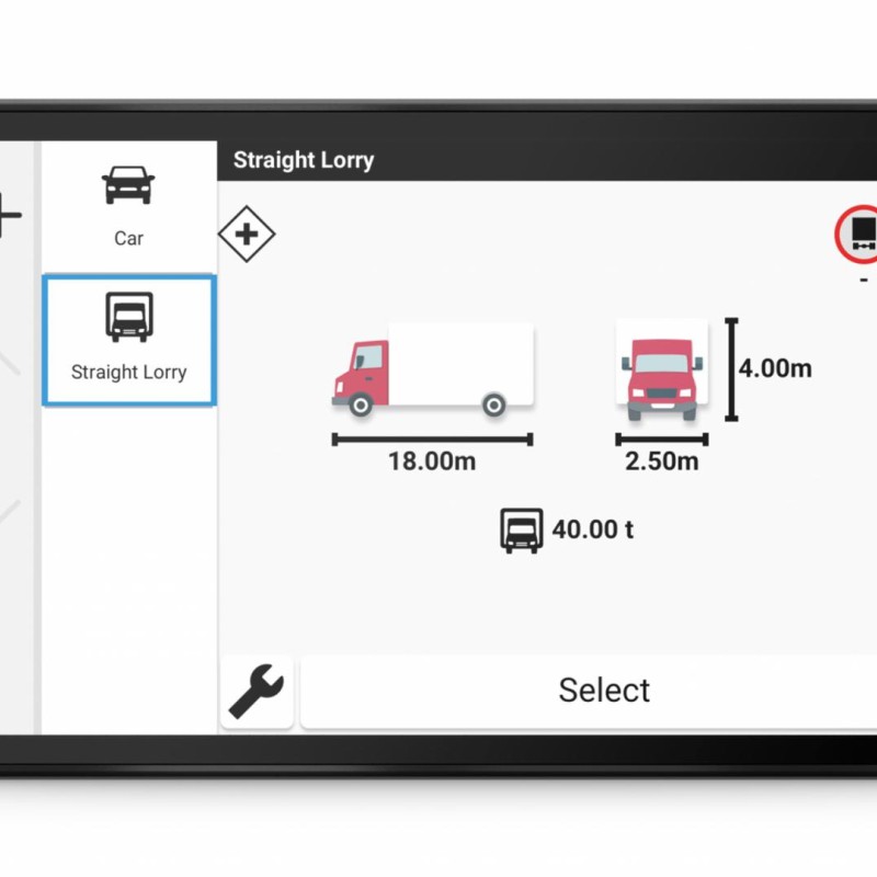 GPS Garmin Dezl LGV820, EU+South Africa 