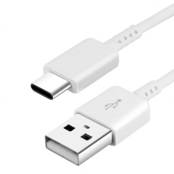 Cablu USB la Type-C, Quick Charge, 1.5m - Samsung (EP-DW700CWE) - White (Bulk Packing) 