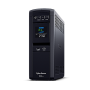 UPS CYBER POWER Line Int. cu sin. pura, cu management, Tower, LCD, 1350VA/810W, AVR, 6x Schuko, baterie 2x 12V/7Ah, incarcare pana la 8h, USB, incarcare USB-A/USB-C, 2x RJ45, RS232, slot SNMP, APFC, GreenPower, 