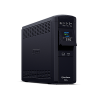 UPS CYBER POWER Line Int. cu sin. pura, cu management, Tower, LCD, 1600VA/1000W, AVR, 6x Schuko, baterie 2x 12V/9Ah, incarcare pana la 8h, USB, incarcare USB-A/USB-C, 2x RJ45, RS232, slot SNMP, APFC, GreenPower, 