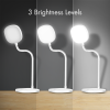 LAMPA LED Logilink, pt. birou, 5000 K, 240 lm, 360 grade, gat flexibil, 16 x LED 4W, IP20, alimentare USB-C, alb, 