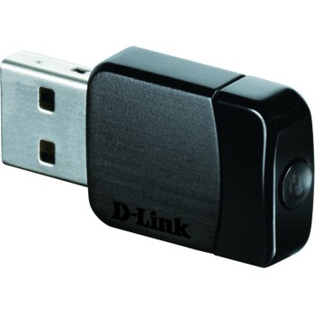 ADAPTOR RETEA D-LINK AC600, extern wireless 2.4 GHz | 5 GHz, USB 2.0, port, 600 Mbps, antena interna x 1, 
