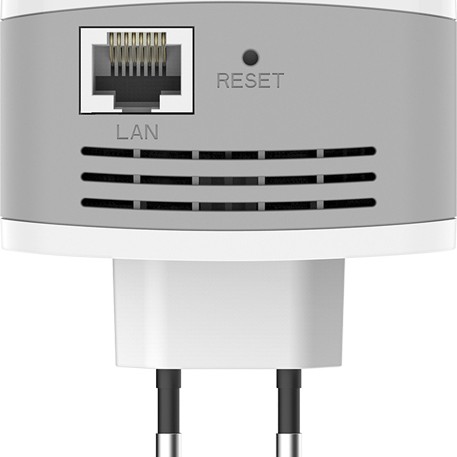 RANGE EXTENDER D-LINK wireless 1300Mbps, 1 port Gigabit, 2 antene externe, dual band AC1200, 2.4GHz & 5GHz, 