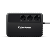 UPS CYBER POWER Line Int. cu sin. simulata, fara management, Brics, LED,  650VA/360W, AVR, 3x Schuko, baterie 1x 12V/5Ah, incarcare pana la 8h, montare perete, tehn. GreenPower, 