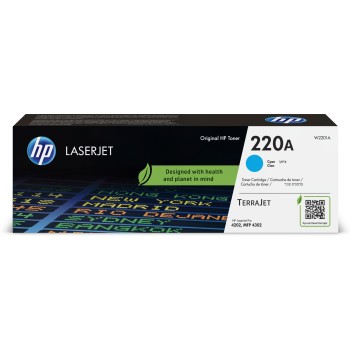 Toner Original HP Cyan, nr.220A, pentru Pro MFP4302|Pro 4202, 1.8K, incl.TV 1.2 RON, 