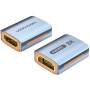 Adaptor video Vention, cupla extender HDMI(M) la HDMI(M), 48Gbps, rezolutie 8K la 60Hz/4K la 120Hz, aluminiu, argintiu, 