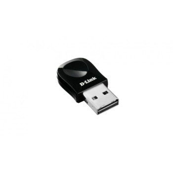 ADAPTOR RETEA D-LINK nano, extern wireless 2.4 GHz, USB 2.0, port, 150 Mbps, antena interna x 1, 