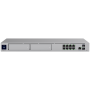 Ubiquiti rack-mount Cloud Gateway with 10 Gbps perfor multi-WAN load balancing, and two NVR drive bays designed for large-scale, multi-application UniFi sites 