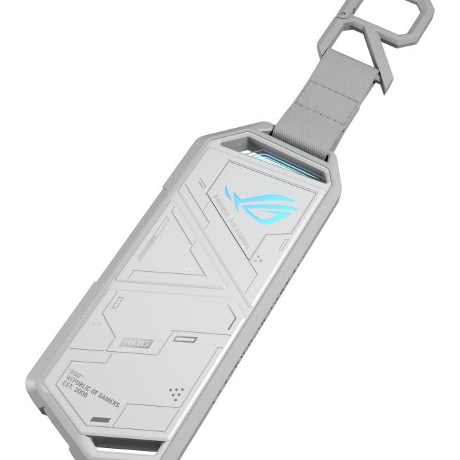 Rack extern Asus ROG Strix Arion, USB3.2 Gen 2x1 Type-C (10 Gbps), Dual USB-C, Alb 