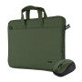TRUST Bologna Laptop Bag And Mouse Set Green 