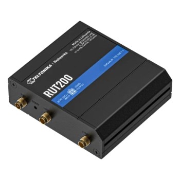 Router wireless Teltonika RUT200 | Industrial LTE Router | 4G/LTE Cat.4, 2x LAN 100Mb/s WiFi 2,4GHz, RMS 