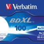 BD-R XL VERBATIM 100GB, viteza 4x, 5 buc, Jewel case, 